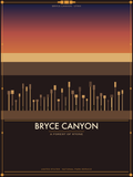 Bryce Canyon National Park - Vintage WPA Style Travel Poster — National Park Poster 18×24" Wall Art