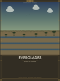 Everglades National Park - Vintage WPA Style Travel Poster